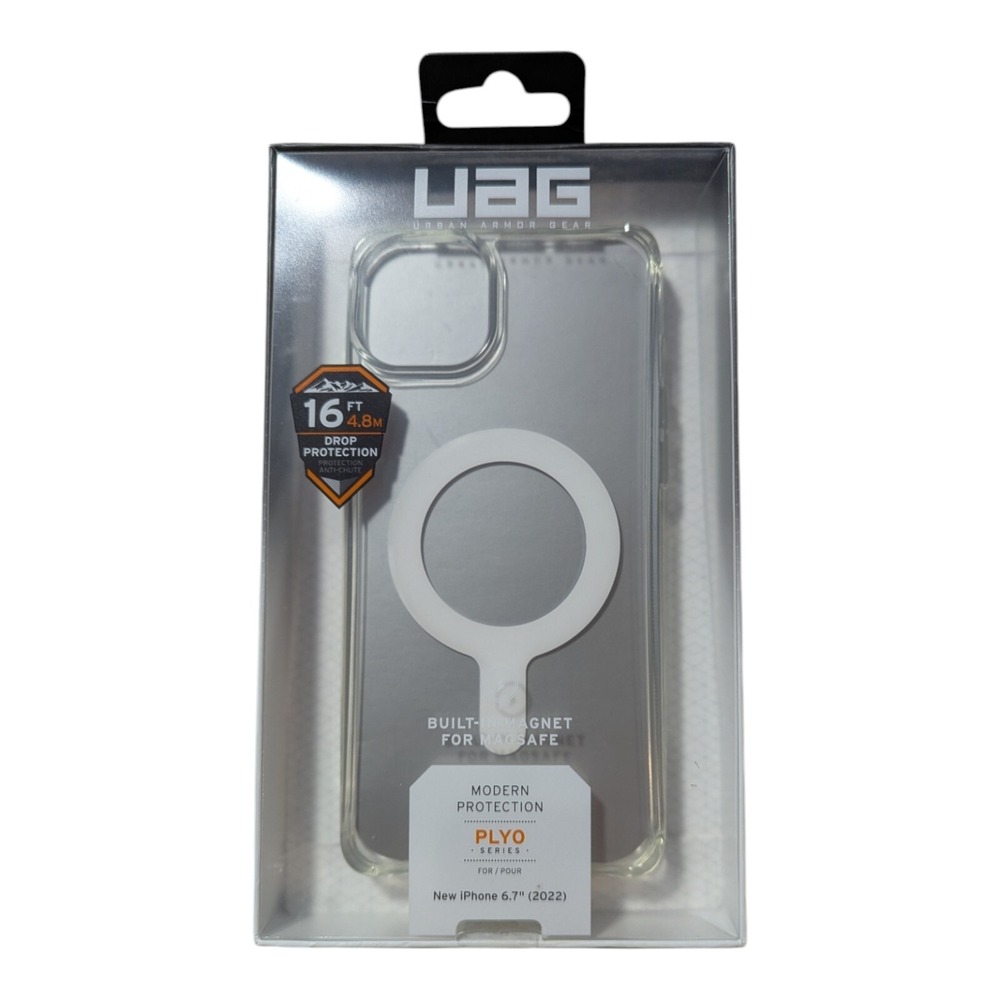 H8.‎ UAG Urban Armor Gear Plyo Magsafe Case For Apple iPhone 14 Plus - Ice